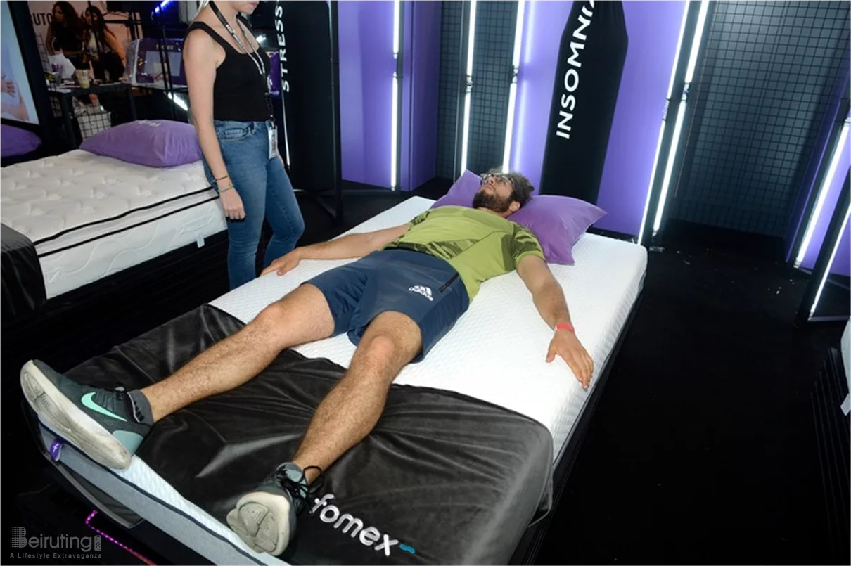 Fomex Mattress at Beirut Sports Festival